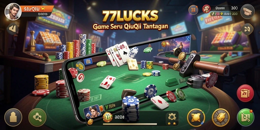 Screenshot gameplay QiuQiu yang seru di 77LUCKS.