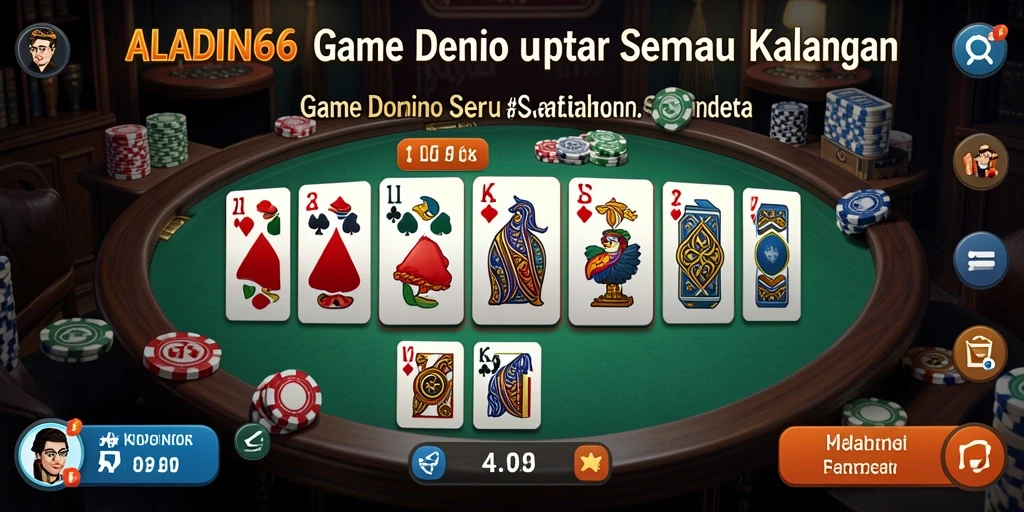Tampilan gameplay seru dan interaktif di ALADIN66.
