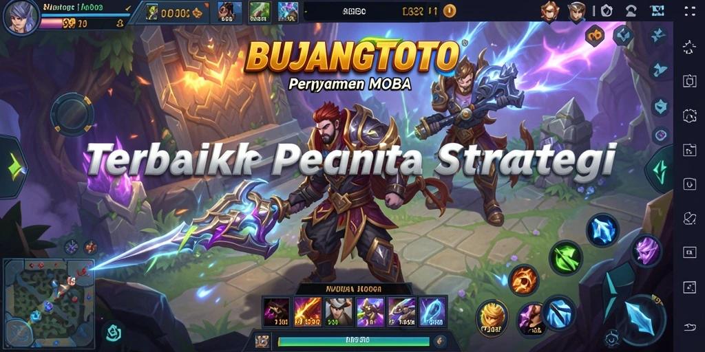 Tampilan seru gameplay dari BUJANGTOTO di arena pertempuran.