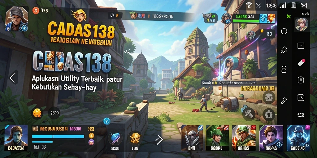 Screenshot utama CADAS138 menampilkan antarmuka pengguna yang bersih dan intuitif.