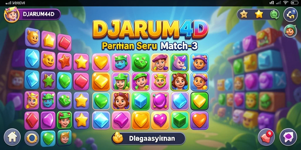 Screenshot DJARUM4D menampilkan gameplay yang mengasyikkan dan penuh warna.