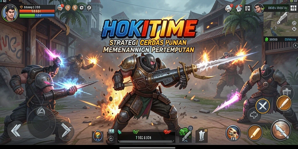 Tampilan gameplay HOKITIME yang menarik dan strategis.