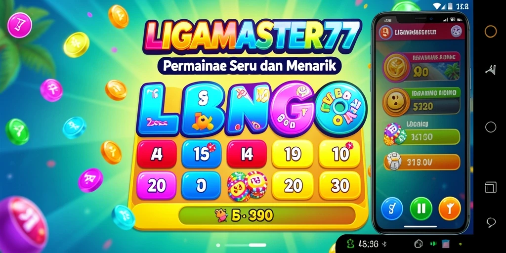 Tampilan gameplay menarik dari LIGAMASTER77 yang penuh warna dan interaktif.