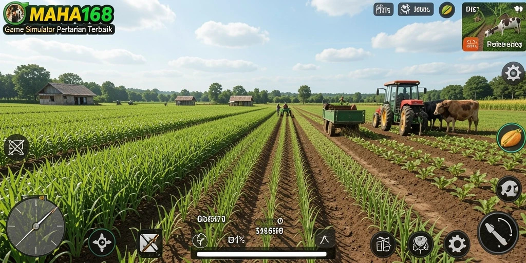 Gameplay menarik di MAHA168 dengan pengelolaan pertanian yang seru.