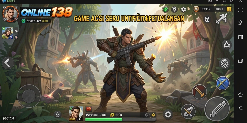 Tampilan gameplay seru dalam ONLINE138 dengan aksi yang mendebarkan.
