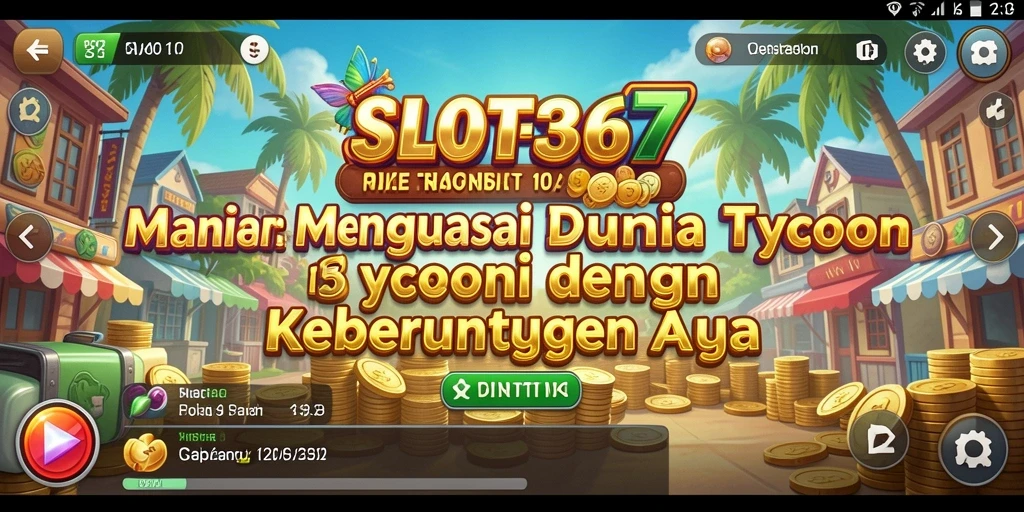 Tangkapan layar utama SLOT367 menampilkan dinamika gameplay Tycoon yang menarik.